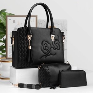 Black Printed Coffee Mug